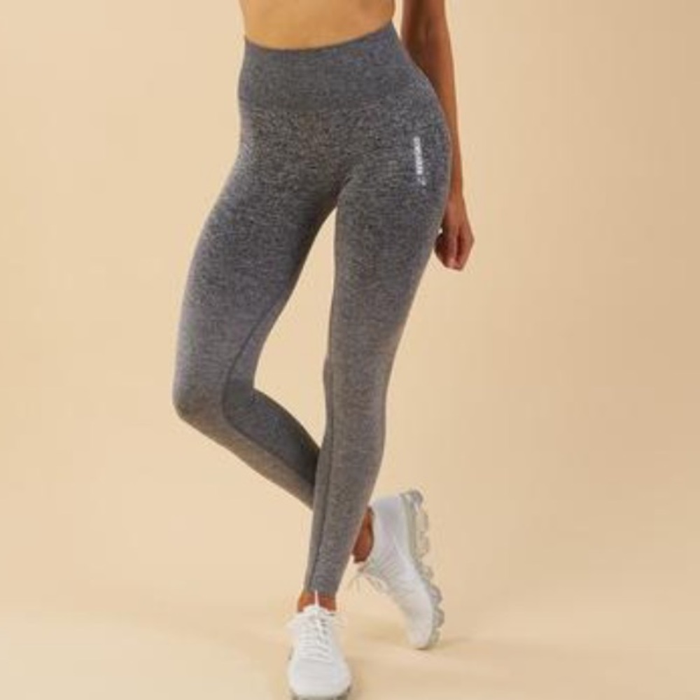 Gray ombré gymshark leggings! Size small